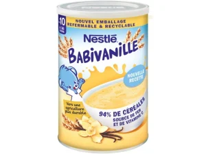 فرنی غلات وانیلی +۱۰ ماه نستله فرانسه Nestle