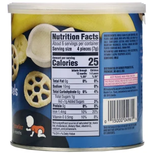 اسنک چرخی گربر با طعم خامه و موز +8ماه Gerber - Image 3