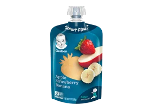 پوره ساندیسی سیب توت فرنگی +6 ماه گربر Gerber