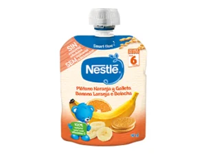 ساندیسی موز و پرتقال و بیسکوییت +6 نستله اسپانیا Nestle